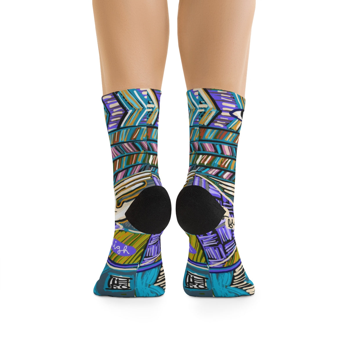 Lets Fly High Baby 2.0 – Lebo Tribe Socks